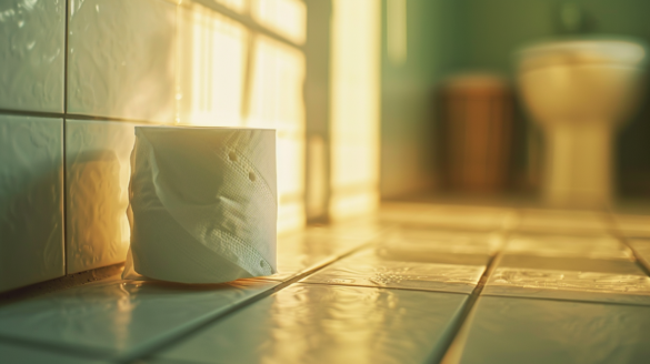 papier toaletowy w łazience