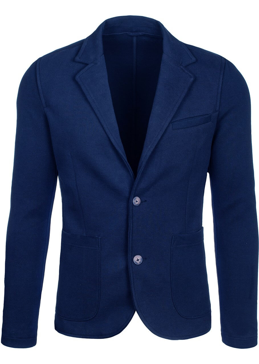 granatowa marynarka męska