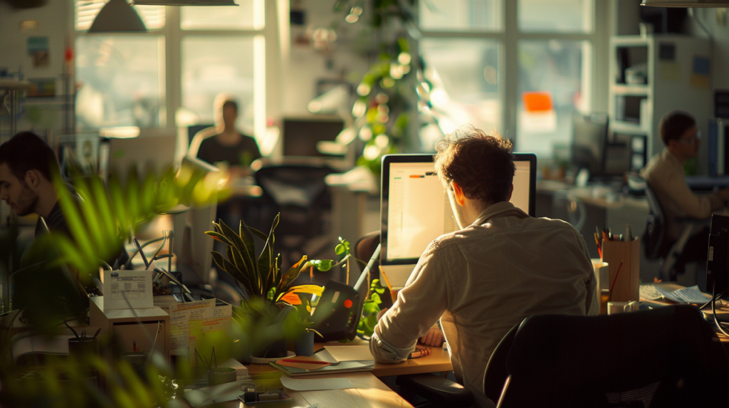 agenci ubezpieczeniowi w biurze