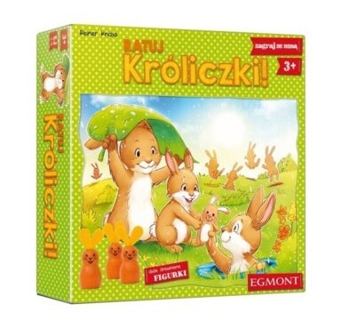 Gra planszowa Ratuj Króliczki