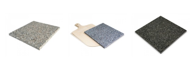 Kolaż z kamieni do pizzy